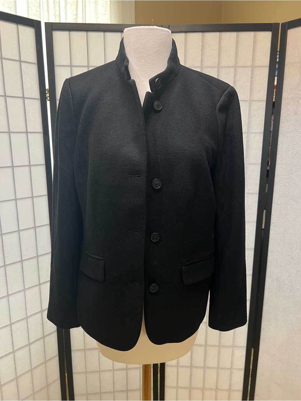 Talbots Black Women's Blazer Jacket